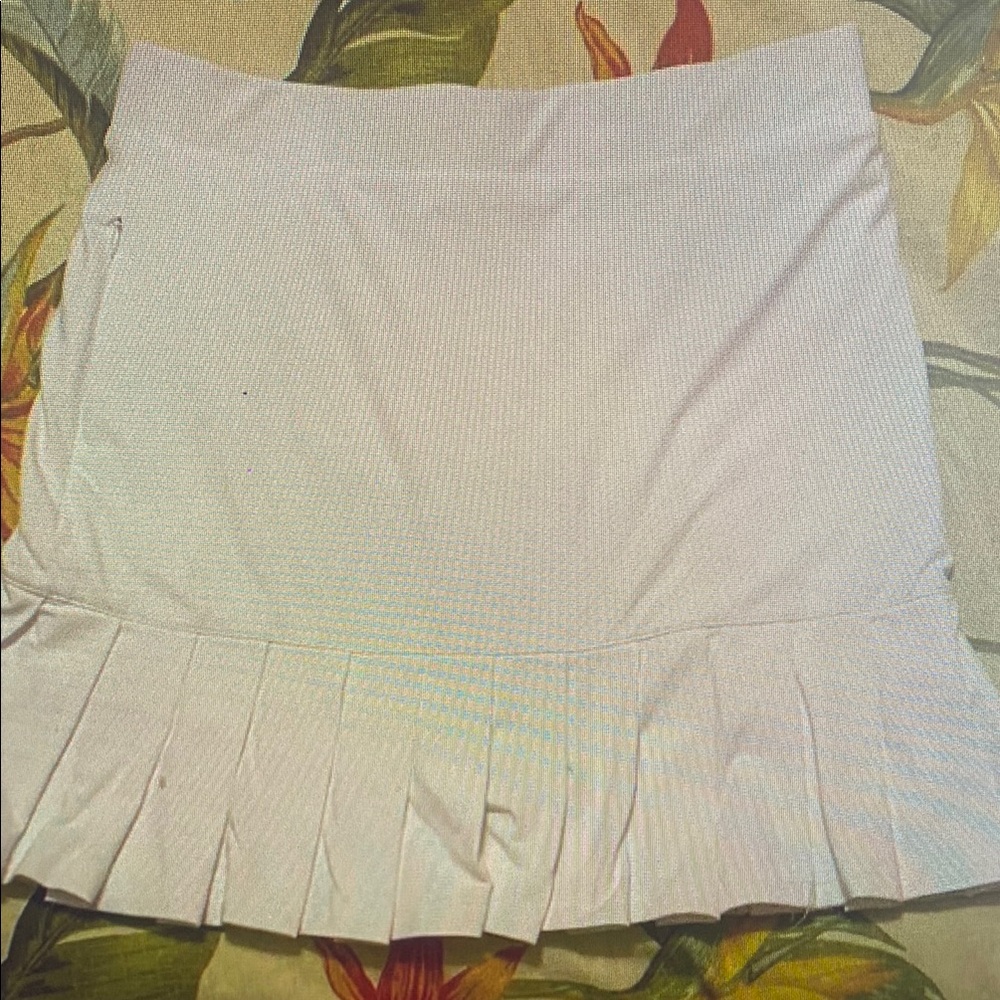 Lulu B White Tennis Skirt Size XS